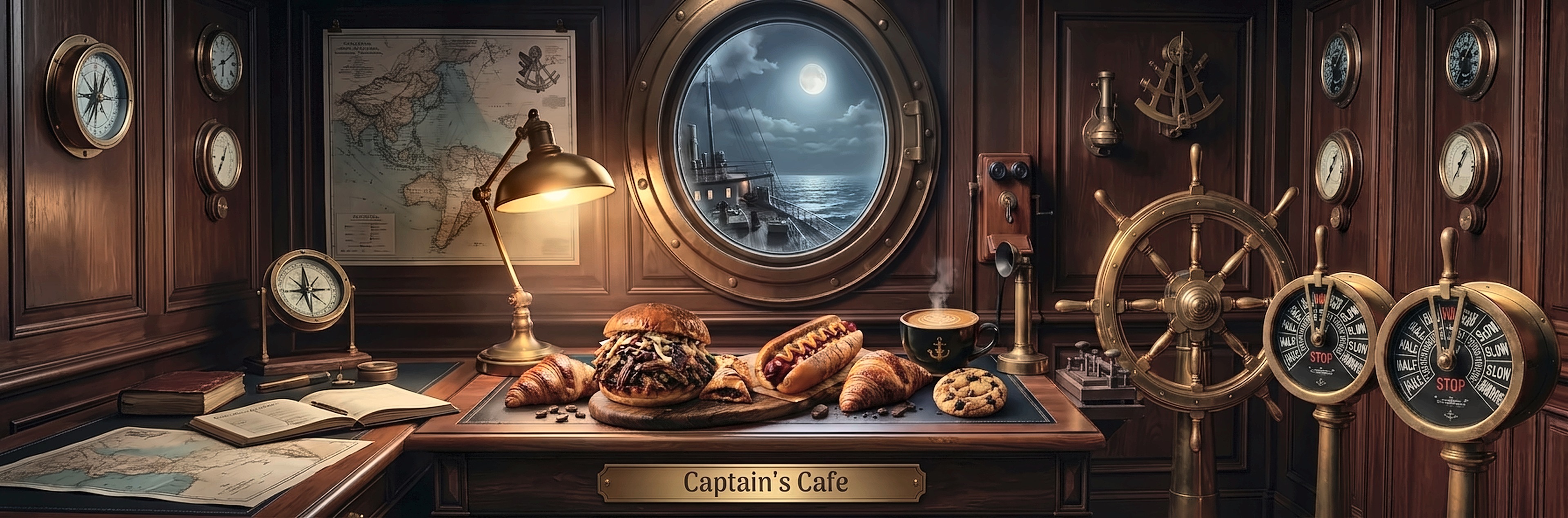 Captain's Café interior
